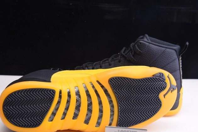 Reps TBK Retro University Air Black Gold 130690-070 12 Jordan 0731